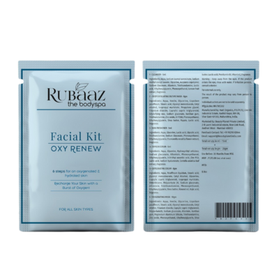 Rubaaz Facial Kit (Oxy Renew) – Monodose