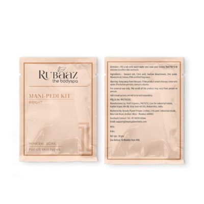 Rubaaz Mani-Pedi Kit (Bright) – Monodose