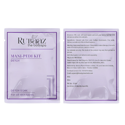 Rubaaz Mani-Pedi Kit (Detox) – Monodose