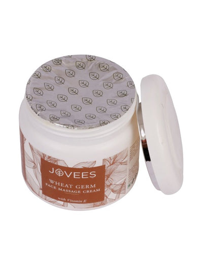 Jovees Wheat Germ Face Massage Cream with Vitamin E - 350g