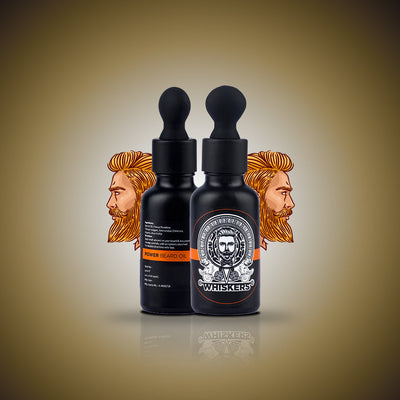 Whiskers Beard Growth Oil + Beard Wash Combo