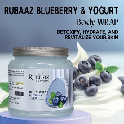 Rubaaz Blueberry Yogurt Body Wrap 1Kg