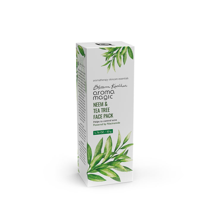 Aroma Magic Neem & Tea Tree Face Pack with Niacinamide