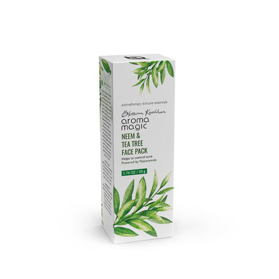 Aroma Magic Neem & Tea Tree Face Pack with Niacinamide