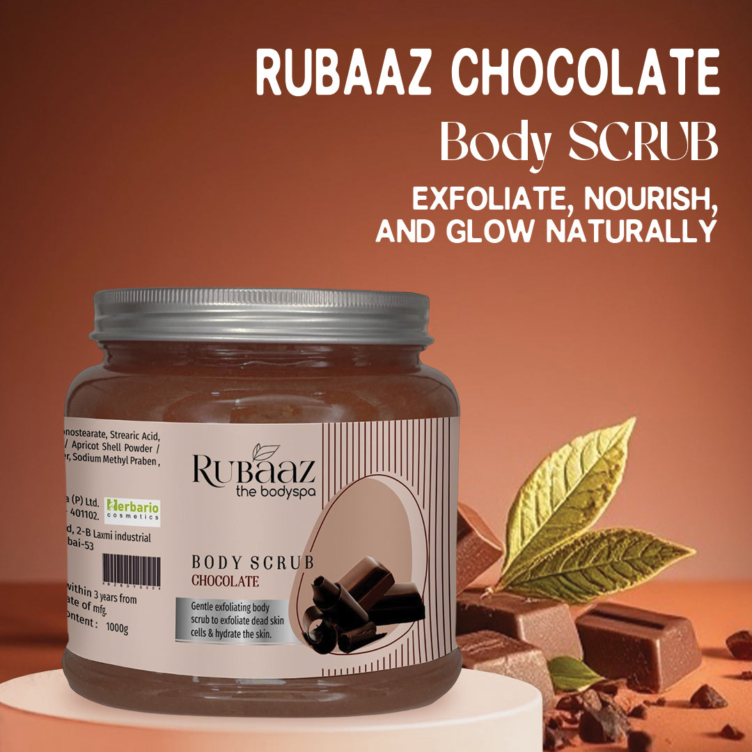 RUBAAZ Chocolate Body scrub 1Kg