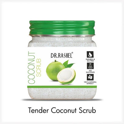 DR.RASHEL Tender Coconut Scrub - 380ml