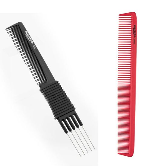 KraftPro Set of 2: Styling Comb/Red-Cutting Comb