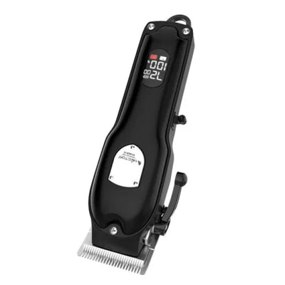 Hector HT-11 Super Cut Pro Hair Clipper with LED Display Trimmer | 200 Min Runtime | 8 Length Settings (Black)