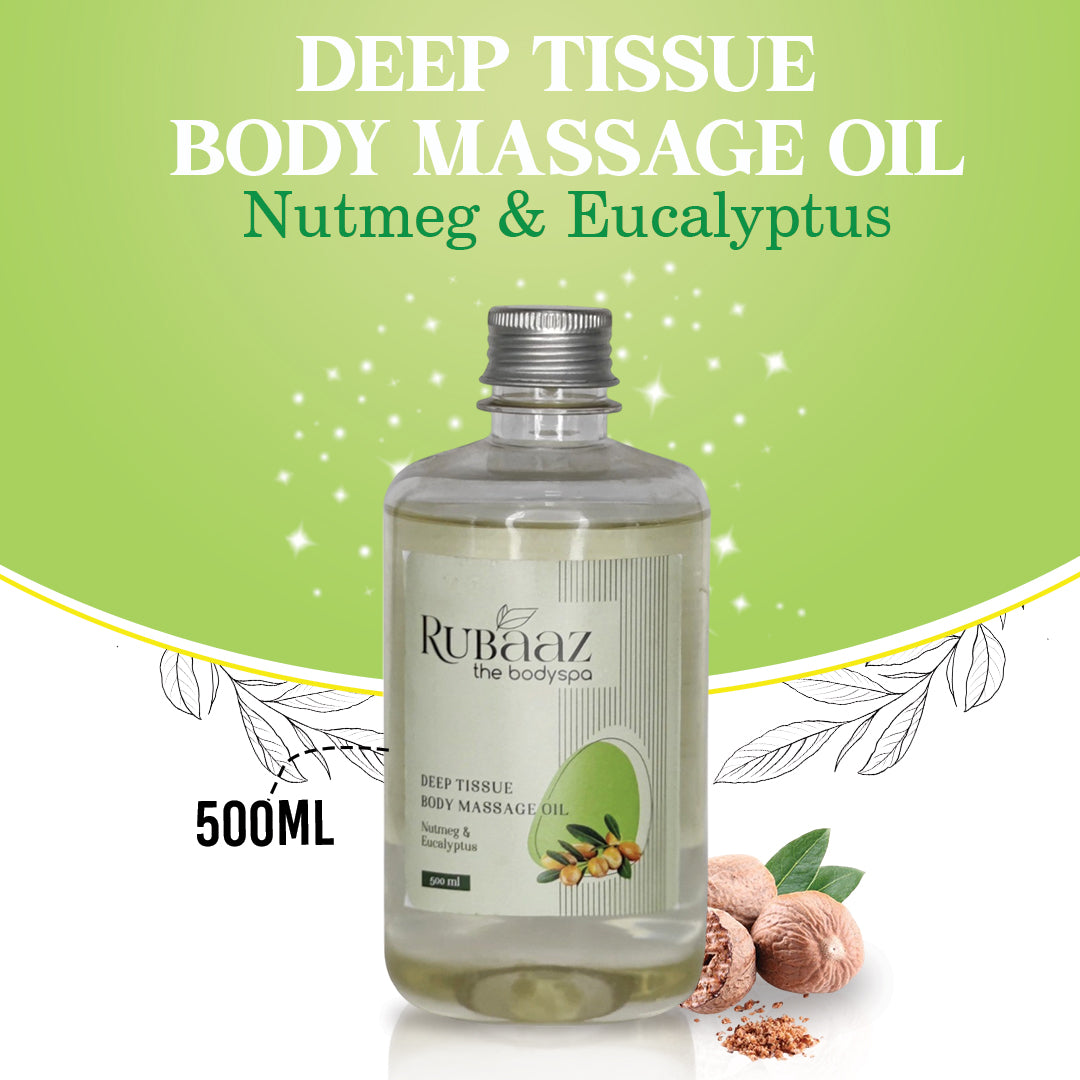 Rubaaz Body Massage Oil Deep Tissue (500ml)