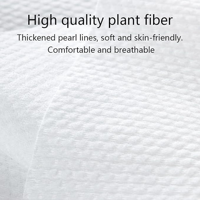 Simplisa Disposable Hair Towel – Pack of 25 | Ultra Gentle Non-Woven Towels (24"x40")