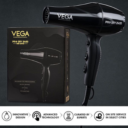 Vega Professional Pro Dry 2400 Hair Dryer VPMHD-03