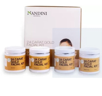 Nandini HERBAL 24 CARAT GOLD FACIAL KIT  (330 g)