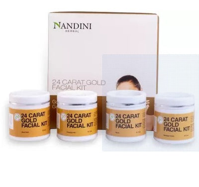 Nandini HERBAL 24 CARAT GOLD FACIAL KIT  (330 g)