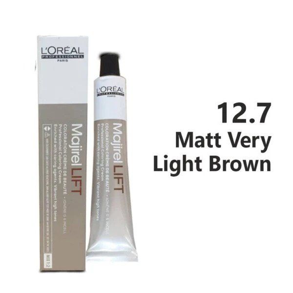 L'oreal Professionnel Paris Majirel Majilift 12.7 (Matte Very Light Brown)