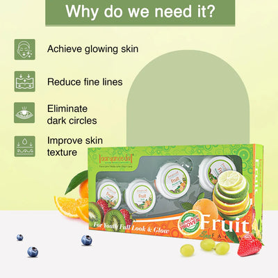 Aaryanveda Fruit Kit For Youthful Look & Glow - 210g