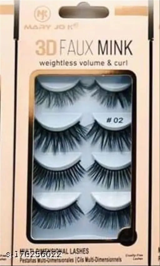 MARY JOK 3D FAUX MINK Multi-Dimensional Lashes 5 Pair Pack #2