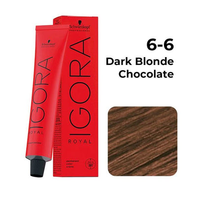 Schwarzkopf Professional Igora Royal Permanent Color Creme (6-6 Dark Blonde Chocolate)