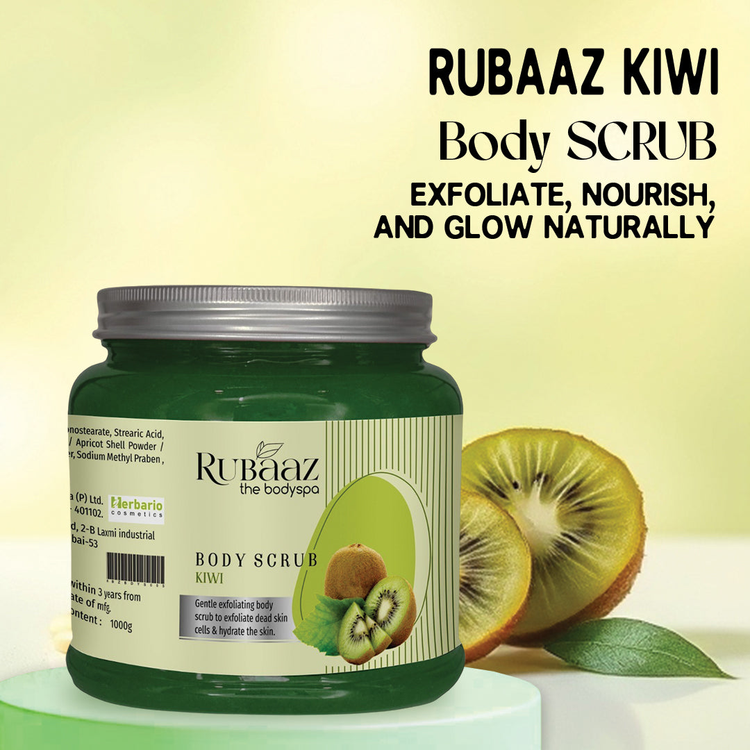 Rubaaz Kiwi Body Scrub 1Kg