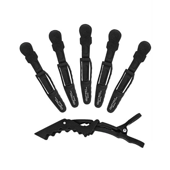 Kraftpro Section Clips Black (6 Clips)