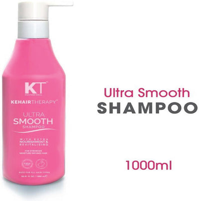 Kt Professional Kehairtherapy Sulfate-Free Ultra Smooth Shampoo 1000 ML