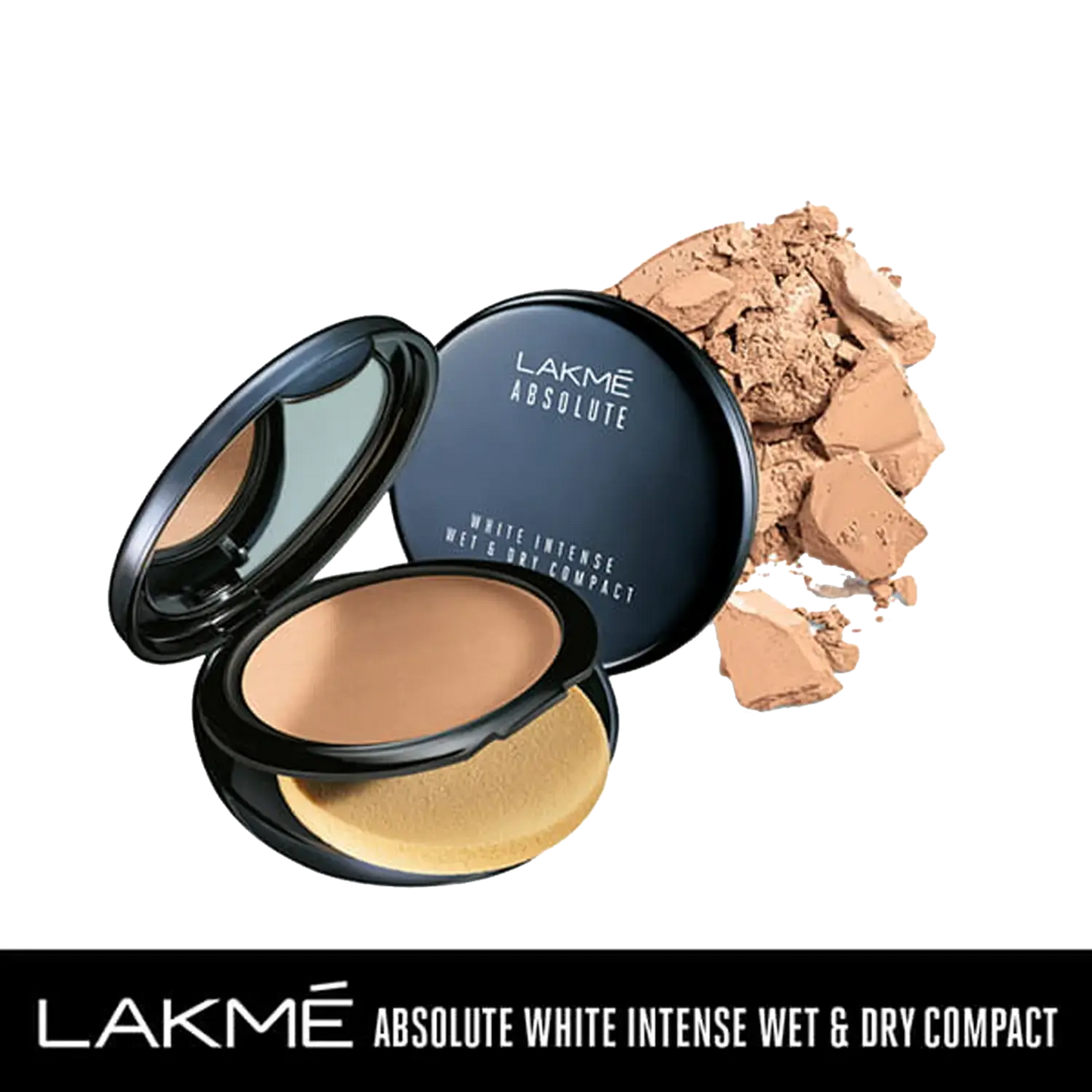 Lakme Absolute Wet & Dry Compact - Almond Honey 06 (9g)