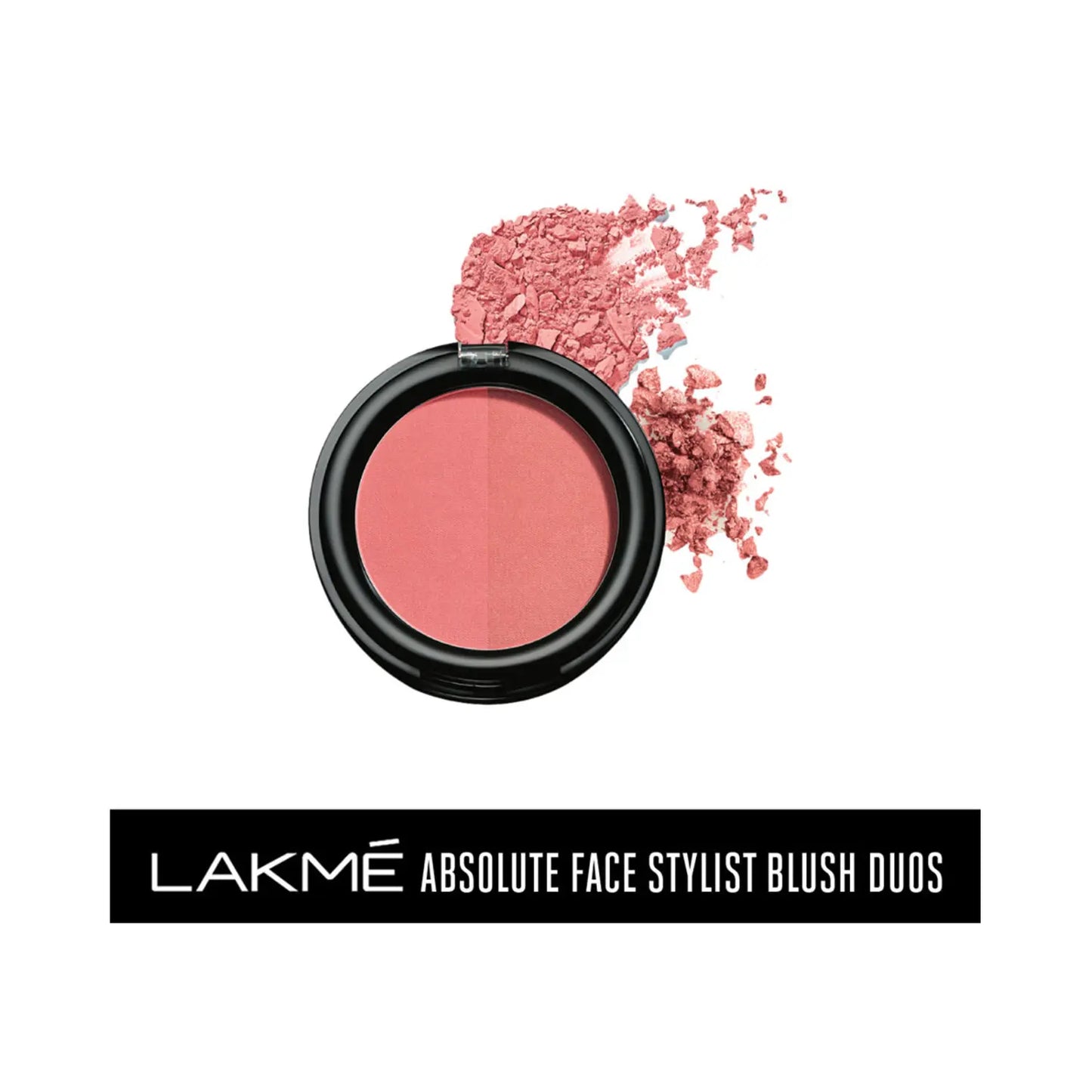 Lakmé Absolute Face Stylist Blush Duos, Coral blush, 6 g