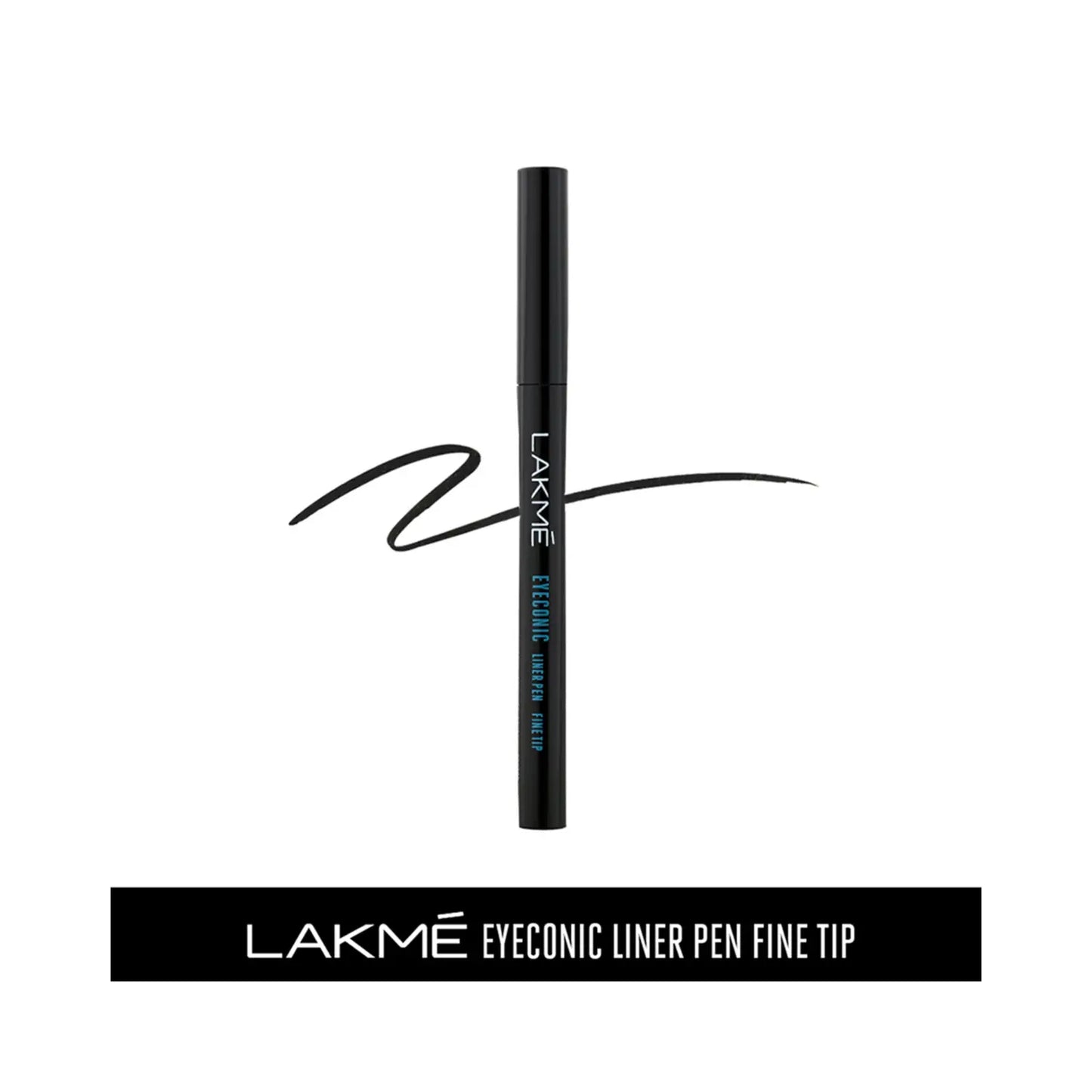 Lakme Eyeconic Liner Pen Fine Tip - Deep Black (1ml)