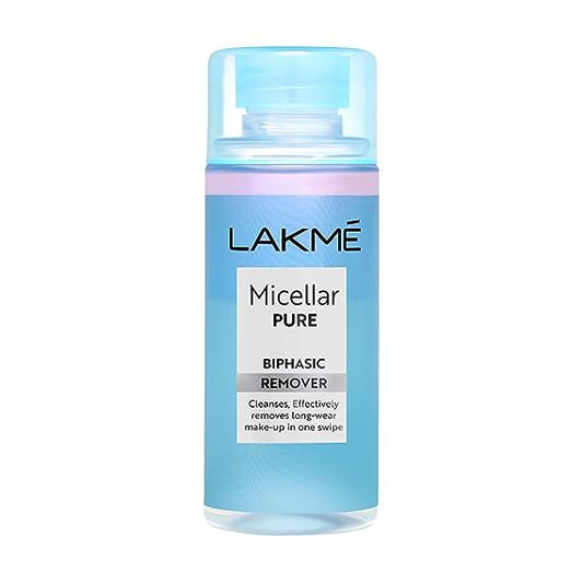 Lakme micellar pure biphasic remover 100 ml