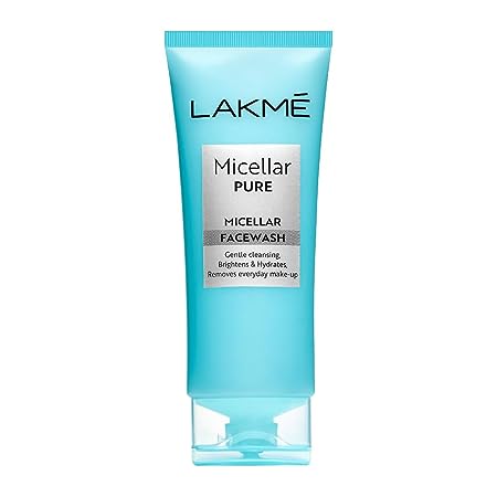 Lakme Micellar Pure Facewash for Deep Pore Cleanse 100g