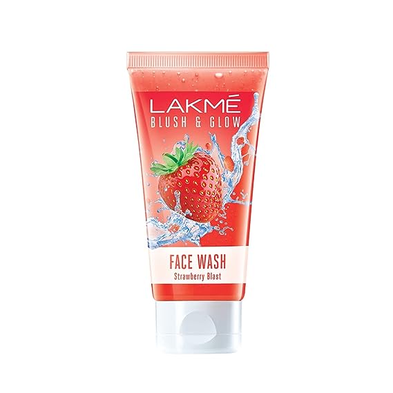 LAKMÉ Blush & Glow Strawberry Refreshing Gel Face Wash 50 g