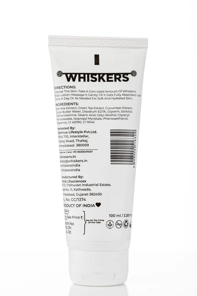 Whiskers Aloe Vera & Cocoa Butter Intensive Body Lotion