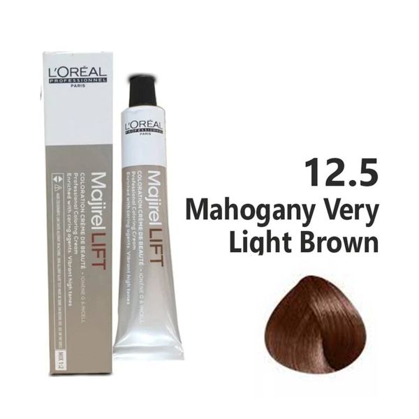 L'oreal Professionnel Paris Majirel Lift - 12.5 (Mahogany Very Light Brown)