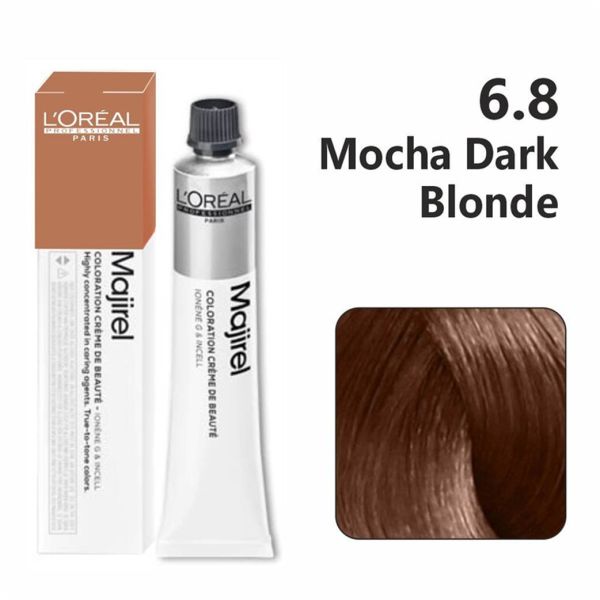 L'oreal Professionnel Paris Majirel - 6.8 (Mocha Dark Blonde)