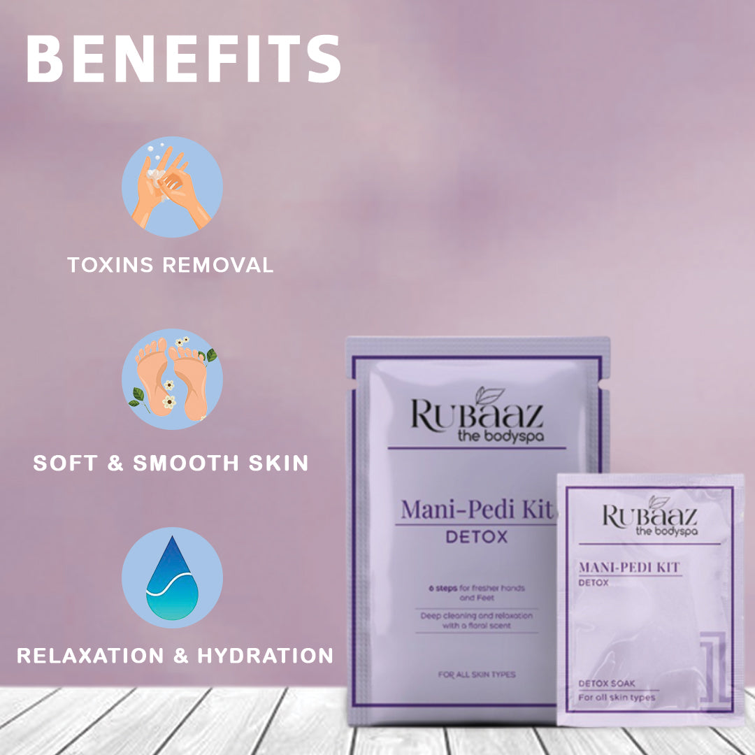 Rubaaz Mani-Pedi Kit (Detox) – Monodose