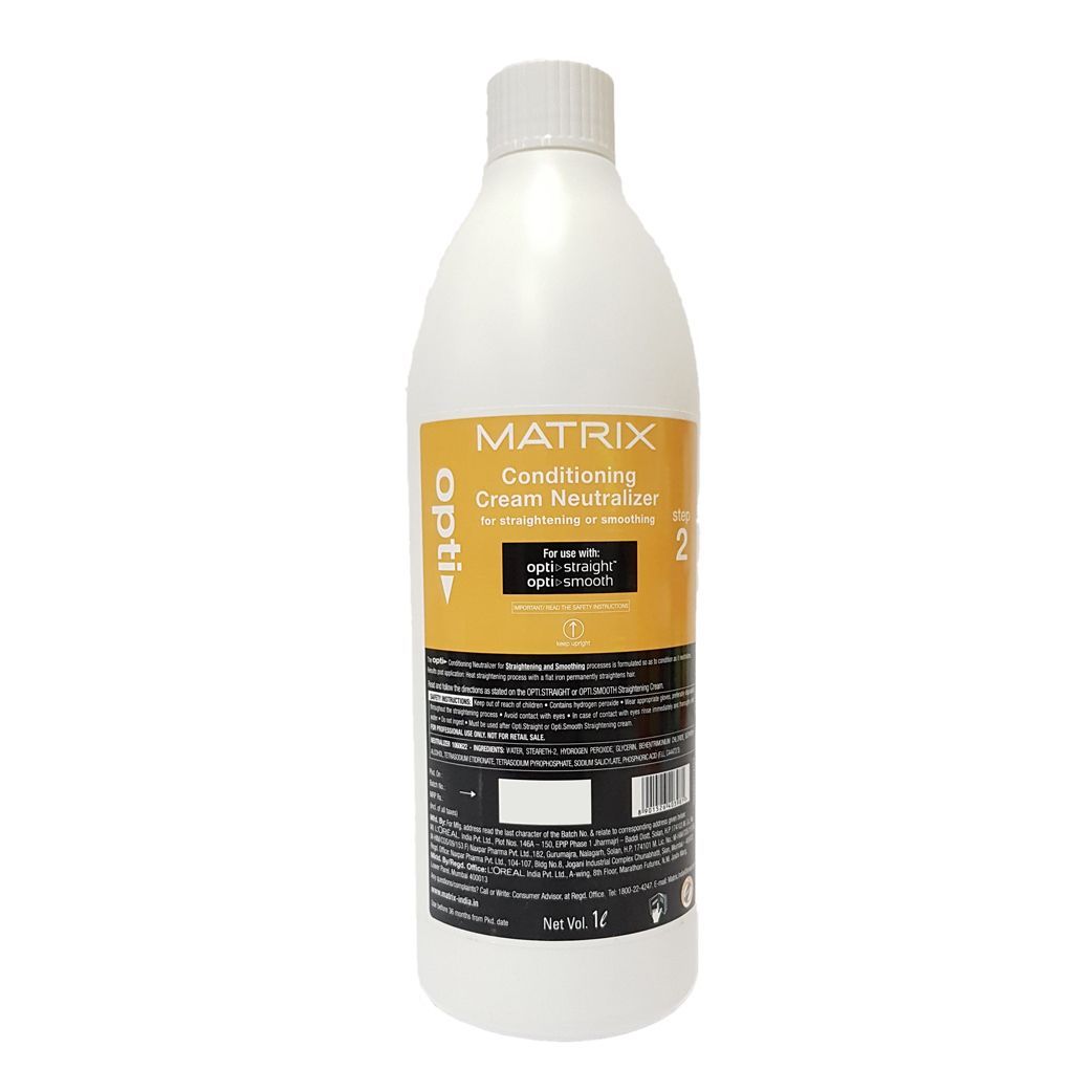 Matrix Opti Conditioning Cream Neutralizer For use with Opti Straight & Opti Smooth (1000ml)