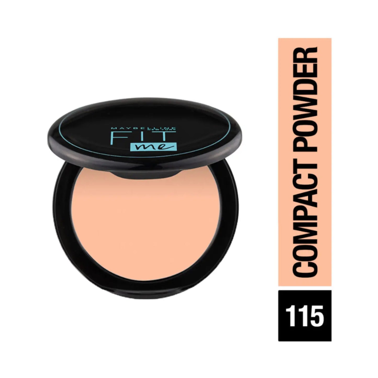 Maybelline New York Fit Me 12Hr Oil Control Compact SPF 28 - 115 Ivory (8g)