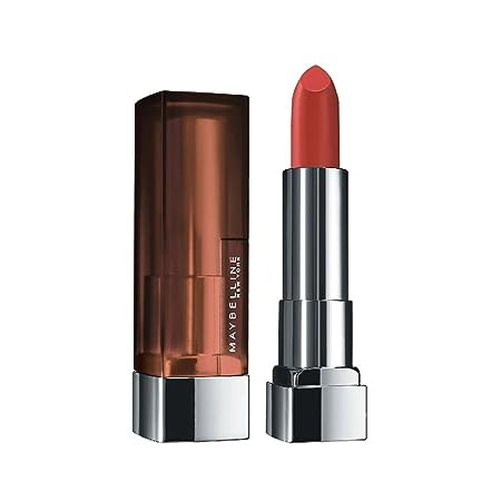 Maybelline New York Matte Lipstick, Intense Colour, Moisturised Lips, Color Sensational Creamy Matte, Chilli Nude 3.9g