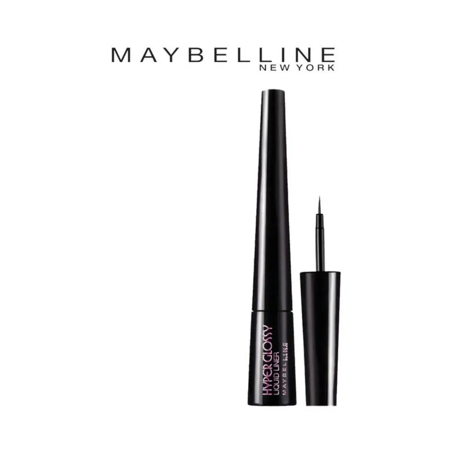 Maybelline New York Hyper Glossy Liquid Eyeliner - Black (3g)