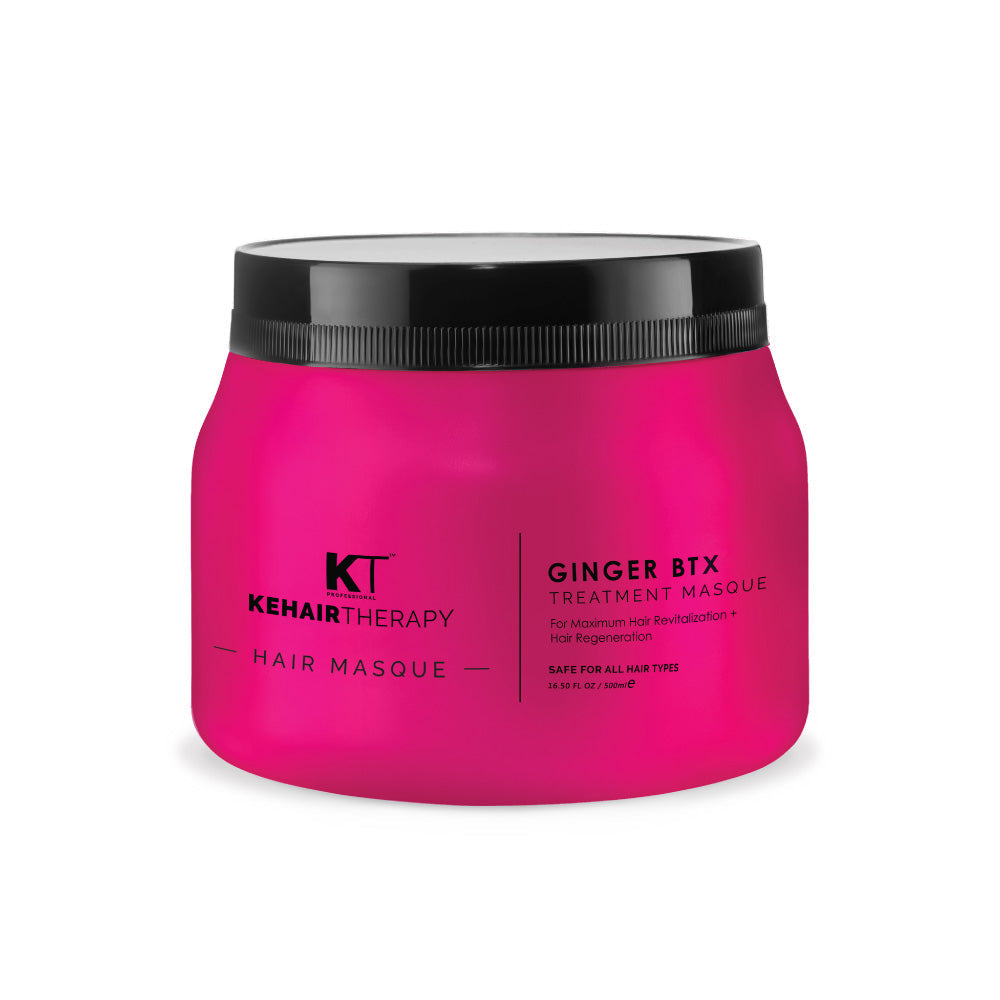 KT Professional Ginger BTX Masque - 500ml | Volume Boost, Frizz Control & Thicker Hair