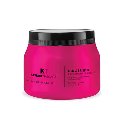 KT Professional Ginger BTX Masque - 500ml | Volume Boost, Frizz Control & Thicker Hair