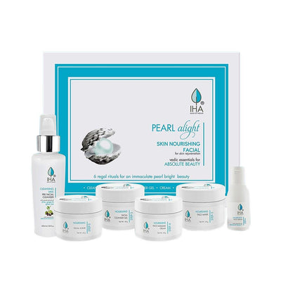 Iha Pearl Alight Skin Rejuvenating Big Facial Kit 295g