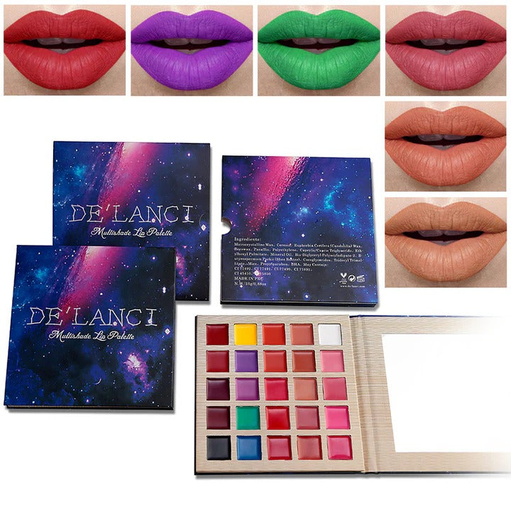 DE'LANCI Matte Lipstick Palette