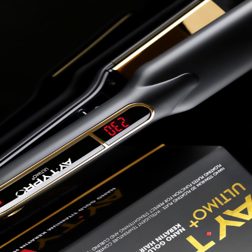 AY.TY PRO KERATIN HAIR STRAIGHTENER ULTIMO+ WITH NANO GOLD TITANIUM