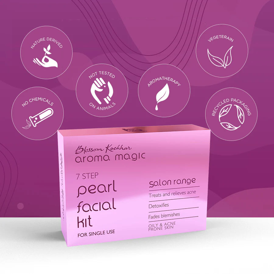 Aroma Magic Pearl Facial Kit - Single Use  (7 x 6.86 g)