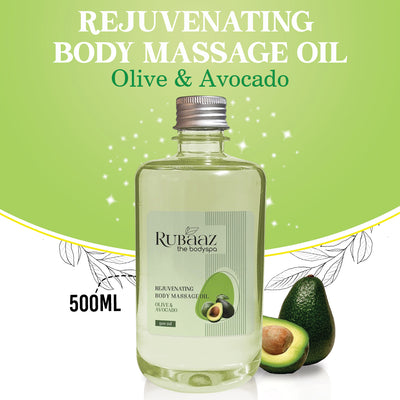 RUBAAZ Rejuvenating Body Massage Oil 500ml