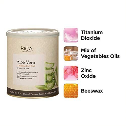 Rica Aloe Vera Wax For Sensitive Skin (800ml)