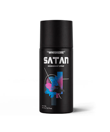 Whiskers Satan Body Deodorant Spray 150ml