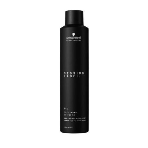 Schwarzkopf Professional Osis + Session Label Strong Hold Hair Super Dry Fix Spray (300ml)