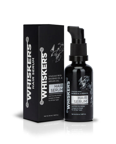 Whiskers Hair Serum Vitalised With Baobab Oil,argan Oil & Vitamin E