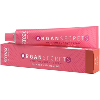 Streax Professional Argan Secrets Hair Colourant Cream - Copper Brown 4.4 (60gm)